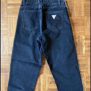 GUESS Black&White High Waisted Jeans